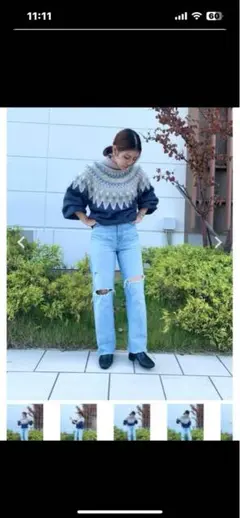 フェアアイル ニット