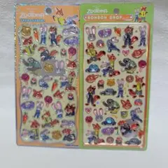 正規品▷ボンボンドロップシール ズートピア　 　プチドロップステッカー