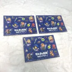ゼルダの伝説 知恵のかりもの　オリジナルステッカー　3枚セット　ローソン限定