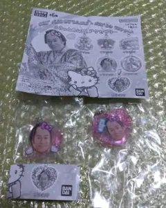 松平健 × ハローキティー ふらっとめじるしアクセサリー マツケンサンバ