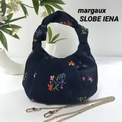 【未使用級】margaux/マルゴー SLOBE別注flowerショルダーバッグのサムネイル