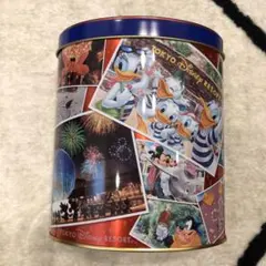 空き缶　ディズニー　チョコレートクランチ　ミルク&ストロベリー