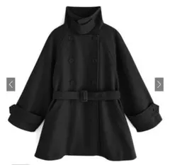 ベルト付きマルチWayフェイクウールコート［fo1762］