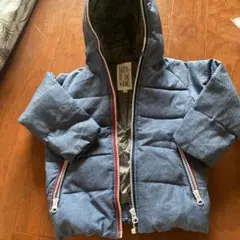 B:MING LIFE STORE ダウンコート 100 ブルー