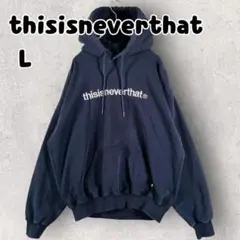 未使用thisisneverthat ネイビー パーカー M男女兼用 2025年最新】Thisisneverthat パーカー ネイビーの人気アイテム