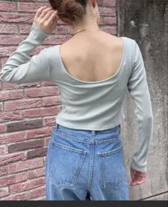 GUNZE カップ付きリブロンT