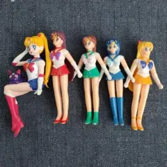 セーラームーン　ソフビ　人形　当時物