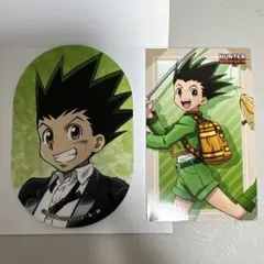 HUNTER×HUNTER ゴン　ステッカー　フォトカード　グラッテ　特典