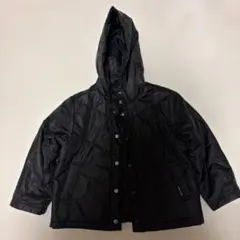 COMME CA ISM 中綿コート サイズ110 ブラック