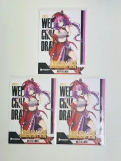 綺々羅々ヴィヴィ hololive night 台湾 味全龍 アクリルスタンド