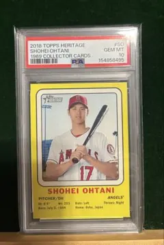 2018 Topps Ref Ohtani /569 RC PSA9 大谷 - メルカリ