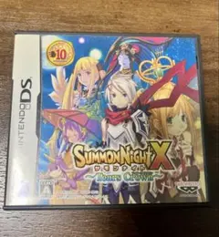サモンナイトX Tears Crown DS ソフト 中古品
