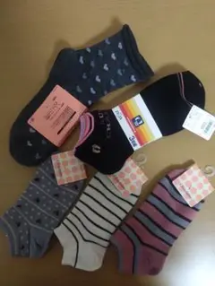 7足セット ソックス 多様なデザイン