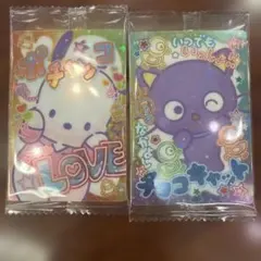 サンリオキャラクターズカード　ポチャッコ　チョコキャットのサムネイル