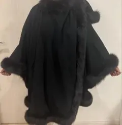 saga fox カシミヤ100% コート