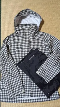 Columbia チェック柄 ウィンブレ上下セット