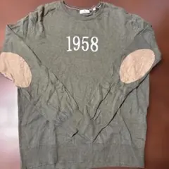 SIRE BLANCO 1958トレーナー L オリーブグリーン