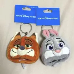 【新品・未使用】ニックとジュディ　ファンキャップ、ショルダーバッグ　4点セット ファンキャップ、ショルダーバッグなど！東京ディズニーランド