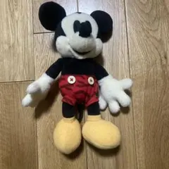 ミッキーマウス　ミッキー　虎柄　パンツ　旧デザイン　ぬいぐるみ　ディズニー