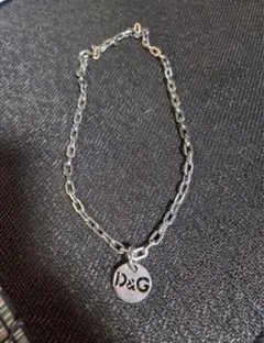 D&G シルバー チェーンネックレス