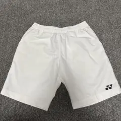 ヨネックス ホワイト ハーフパンツ