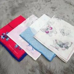 Hanae Mori ハンカチ 4枚セット