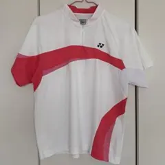 ヨネックス　テニスウェア　ゲームシャツ　ピンク