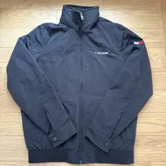 TOMMY HILFIGER 黒 ジップアップジャケット