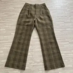 ローリーズファーム　チェックズボン　Mサイズ