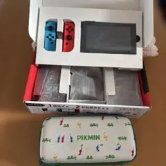 ⭐︎ニンテンドーSwitch一式　ピクミンケース付⭐︎