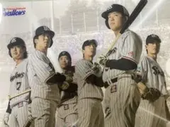 高津臣吾　クリアファイル　村上宗隆　グッズ　長岡秀樹　クリアファイル　山田哲人