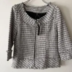 セシルマクビー　ノーカラージャケット　アウター新品未使用M