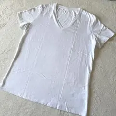 ZOZOTOWN オリジナル 半袖Tシャツ ホワイト Ｖネックのサムネイル