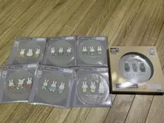 タイトーくじ　ミッフィー デザインプレート・ラバーコースター　セット