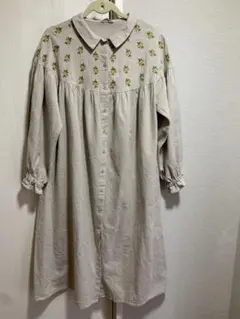 サマンサモスモス　マカベアリス　コラボ刺繍ワンピース
