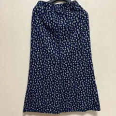 Coen レオパード柄ロングスカート M