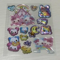 う*ん様 ぷくキラ　ドロップジェリー　キャンディグリッターステッカー　シール　お