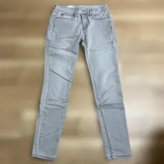 GAP ストレートデニム　グレー　Sサイズ