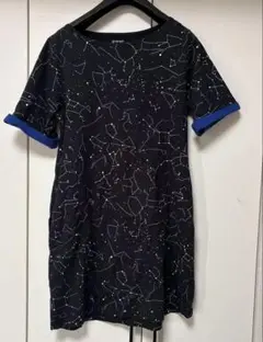 グラニフ❤︎星座柄チュニックワンピース⭐︎美品！のサムネイル