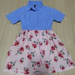 半袖　ワンピース 女の子 120cm