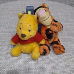 ディズニーリゾート くまのプーさんティガーぬいぐるみキーチェーン