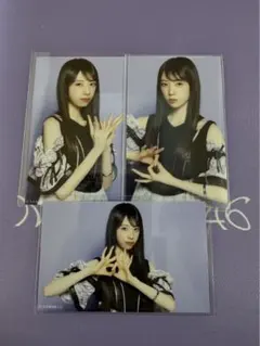 乃木坂46 矢田萌華 Same numbers ミニ生写真 3種コンプ