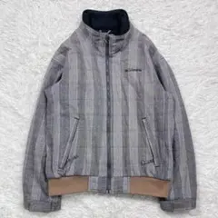 Columbia ロマビスタジャケット 裏フリース コットン ブルゾン チェック