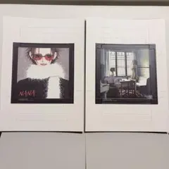 矢沢あい フラットガシャポン ペーパー キャンバス NANA ナナ ハチ B D