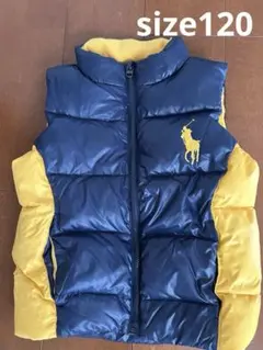 ポロ ラルフローレン ダウンベスト 6 120センチ
