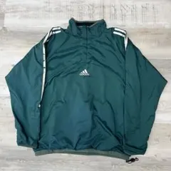 古着 90-00年代 adidas アディダス ハーフジップナイロンジャケット
