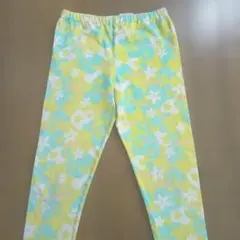 メゾピアノ花柄レギンス　スパッツ　パンツ 120cm　平成レトロ　日本製