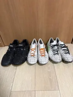 アシックス　サッカーシューズ　3足セット　27.5 28