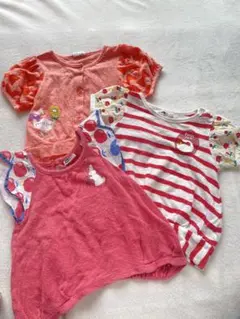 プチジャム　赤系トップス3点セット