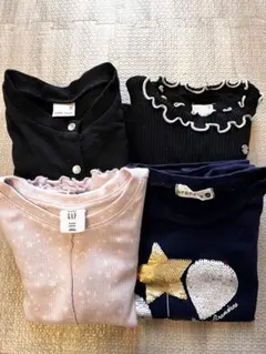 GAP・branshes プティマイン　キッズ服 4点セット 90